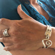 Load image into Gallery viewer, Cake Fork and Handle bracelet