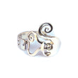Load image into Gallery viewer, Antique Wave Fork Bracelet