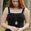 Load image into Gallery viewer, Antique Jasmine Spoon Pendant