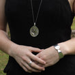 Load image into Gallery viewer, Antique Jasmine Spoon Pendant