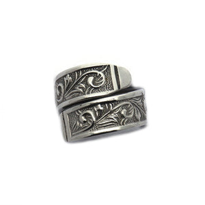 Stainless Steel Antique Spoon Ring