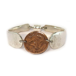 Australian Half Penny Coin Bracelet