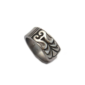 Stainless Steel Totem Spoon Ring