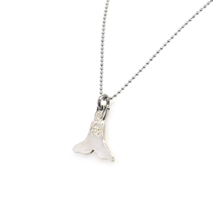 Small Whale Tail Pendant